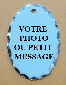 Pendentif cisele ovale