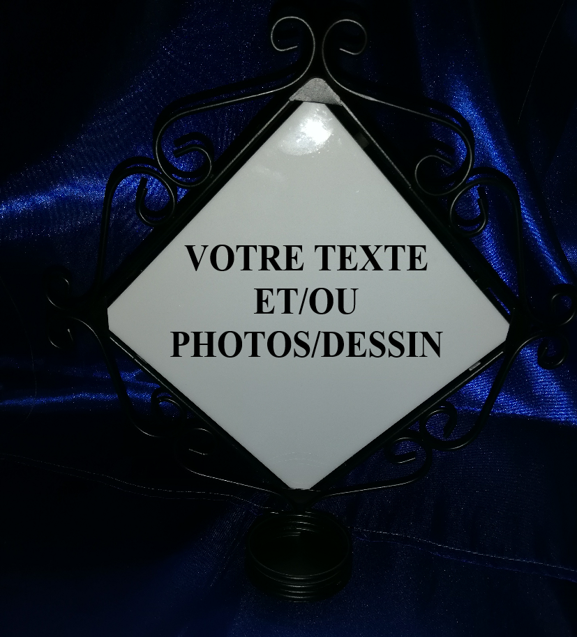 Porte bougies carrelage
