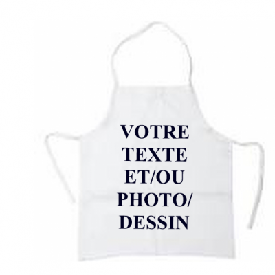 Tablier blanc