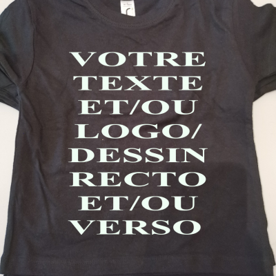 Tee shirt noir homme
