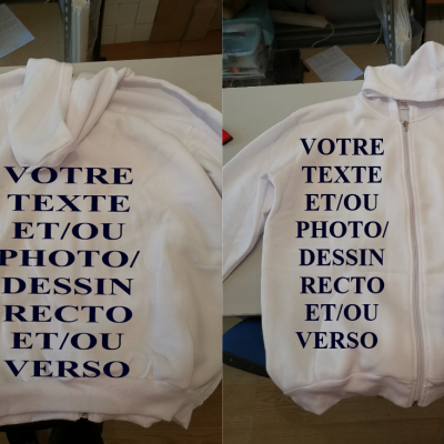 Veste capuche poche